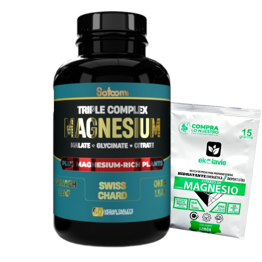 Citrato de Magnesio con Proteína y Creatina