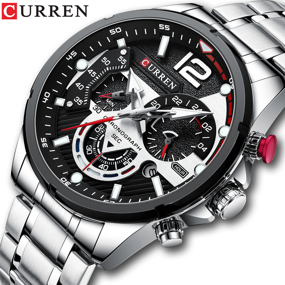 Reloj Curren Cronógrafo – el estilo que le faltaba a tu muñeca ⌚🔥