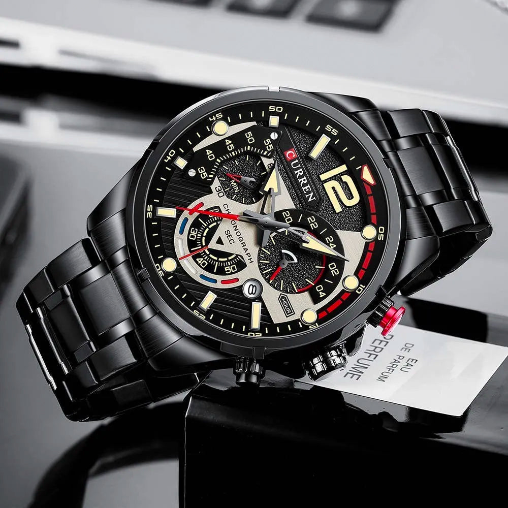 Reloj Curren Cronógrafo – el estilo que le faltaba a tu muñeca ⌚🔥