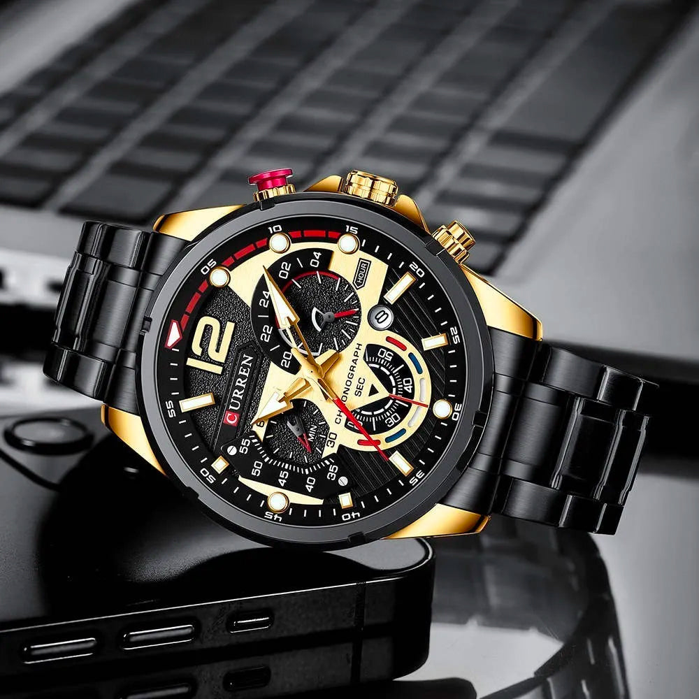 Reloj Curren Cronógrafo – el estilo que le faltaba a tu muñeca ⌚🔥