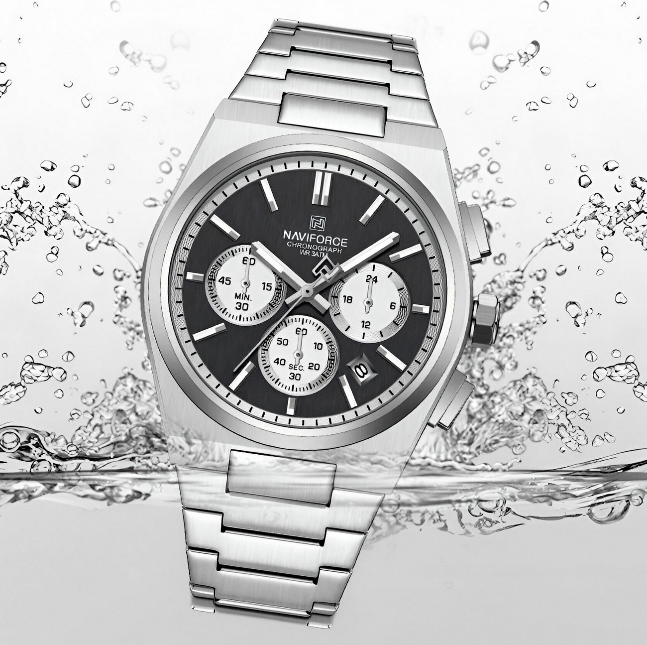 Reloj Naviforce Masculino de Lujo Deportivo