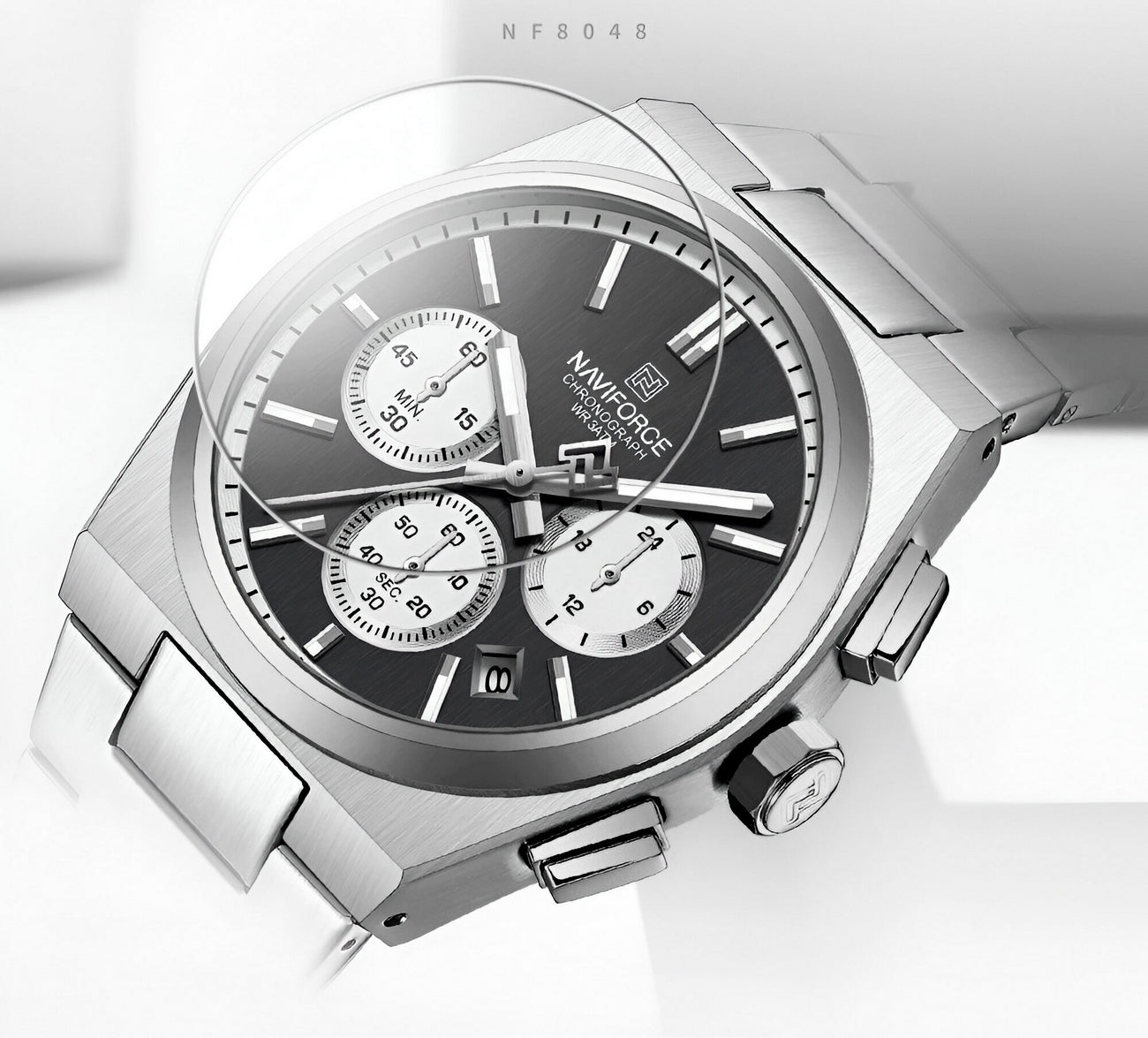 Reloj Naviforce Masculino de Lujo Deportivo